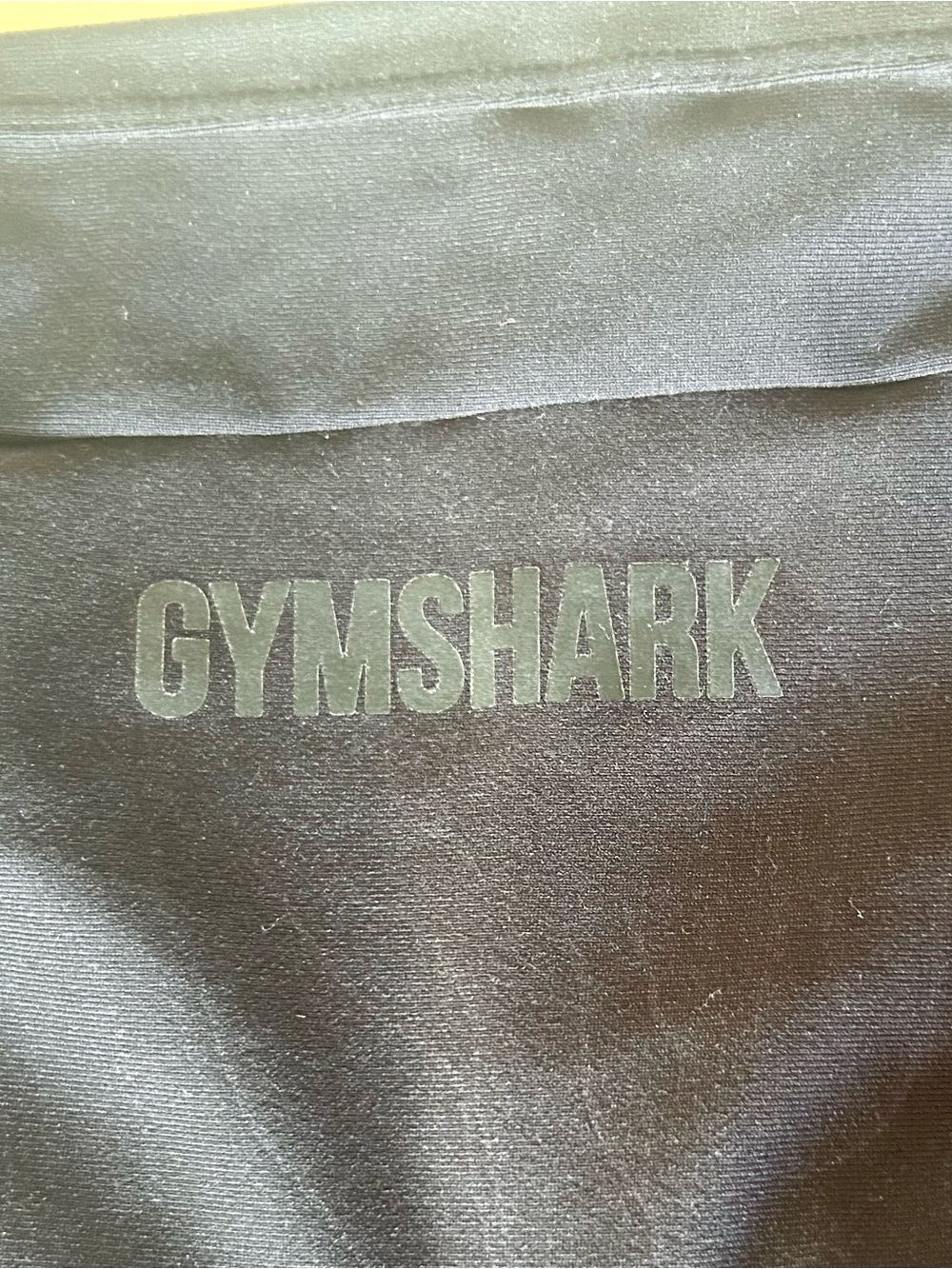 Gymshark Men’s Black Swim Rash Guard